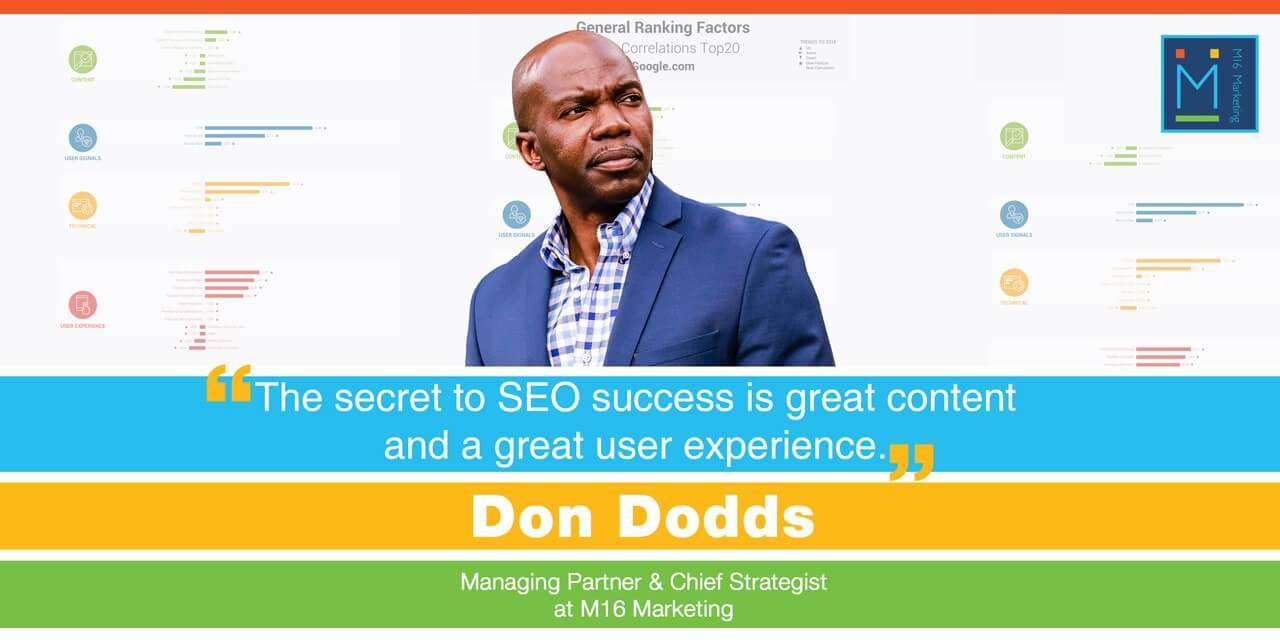 The secret to SEO success is great content and a great user experience.
